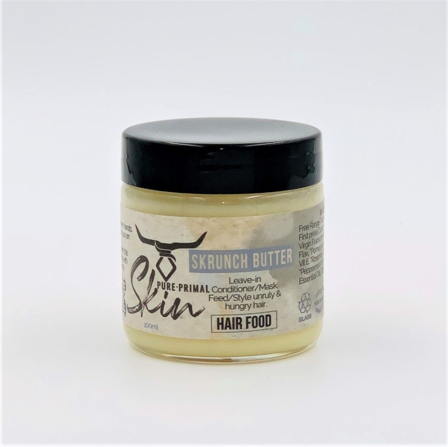 SKRUNCH BUTTER, HAIR MASK, BEARD BUTTER, TALLOW BASED