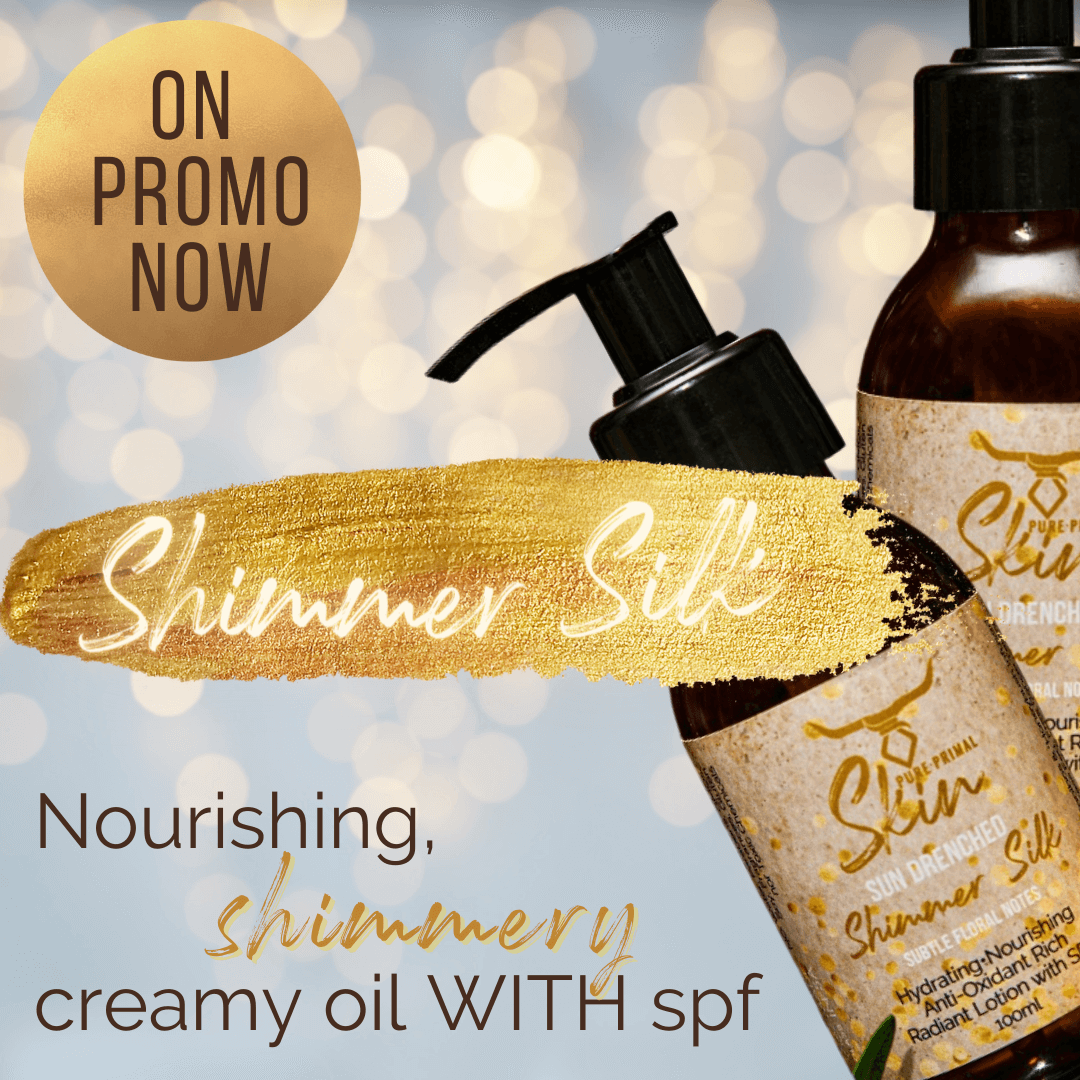 Shimmer Silk - Sun Kissed Lotion - Pure Primal Skin