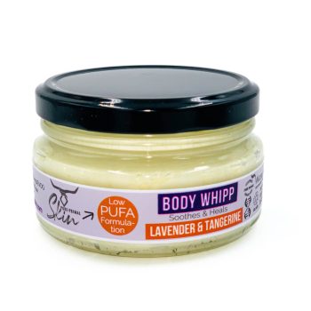Pure Primal Skin Lavender & Tangerine Body Whipp, Low PUFA formulation