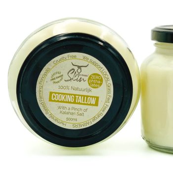 COOKING TALLOW, ORGANIC FREE RANGE GRASS FED TALLOW