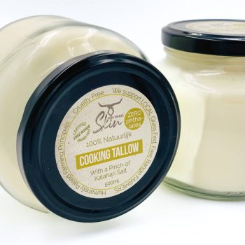 COOKING TALLOW, ORGANIC FREE RANGE GRASS FED TALLOW