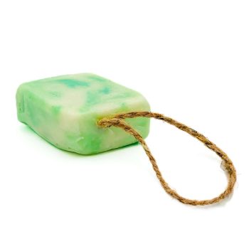 EUCALYPTUS & PINE SHEEP TALLOW 'SOAP-ON-ROAP', SHOWER SOAP