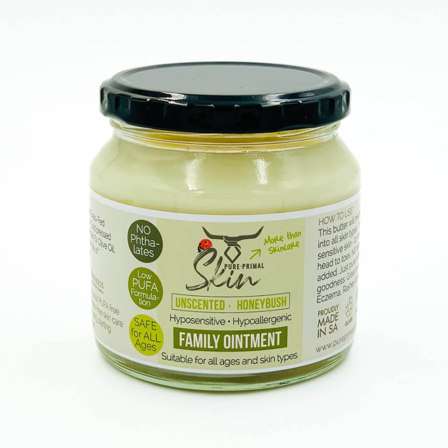 FAMILY OINTMENT, TALLOW OINTMENT, SAFE FOR ALL AGES, LOW PUFA