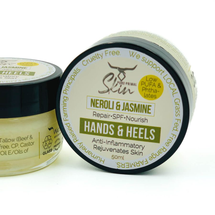 HANDS & HEELS TALLOW BALM, NEROLI & JASMINE