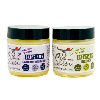 BABYZ BODY, TALLOW BABY BODY BUTTER, WHOLE FAMILY FRIENDLY, LOW PUFA, WATERLESS SKINCARE, PURE PRIMAL SKIN, HYPOALLERGENIC, NATURAL SKINCARE