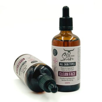 CLEAN FACE, ALL SKIN TYPES, FACIAL CLEANSER, OIL CLEANSING METHOD, NORMAL SKIN, OILY SKIN, PROBLEM SKIN, SENSITIVE SKIN, DRY SKIN, MATURE SKIN, DEHYDRATED SKIN, ACNE SKIN, LOW PUFA, LOW OXIDATIVE OILS, HYPOALLERGENIC
