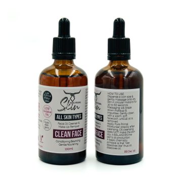 CLEAN FACE, ALL SKIN TYPES, FACIAL CLEANSER, OIL CLEANSING METHOD, NORMAL SKIN, OILY SKIN, PROBLEM SKIN, SENSITIVE SKIN, DRY SKIN, MATURE SKIN, DEHYDRATED SKIN, ACNE SKIN, LOW PUFA, LOW OXIDATIVE OILS, HYPOALLERGENIC