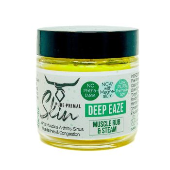 DEEP EAZE, MUSCLE RUB, JOINT PAIN, ANTI-INFLAMMATORY, ARTHIRITIS, DECONGESTANT, SINUS