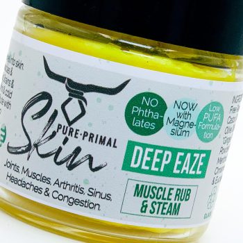 DEEP EAZE, MUSCLE RUB, JOINT PAIN, ANTI-INFLAMMATORY, ARTHIRITIS, DECONGESTANT, SINUS
