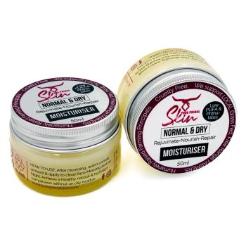 NORMAL & DRY SKIN, FACE MOISTURISER, TALLOW BASED, NORMAL FACIAL SKIN, DRY FACIAL SKIN, LOW PUFA, MOISTURISER, REJUVENATE