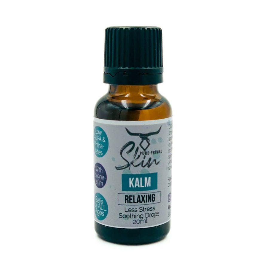 KALM, CALMING OIL BLEND, RELAXING, WHOLE FAMILY, LIGHT, LOW PUFA, PTHTALATE FREE, WITH MAGNESIUM OIL
