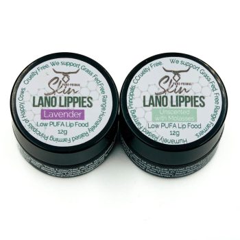 LANO LIPPIES, LOW PUFA, LIP FOOD, LANOW, LAN-OW, HEALING