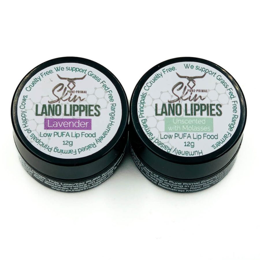 LANO LIPPIES, LOW PUFA, LIP FOOD, LANOW, LAN-OW, HEALING