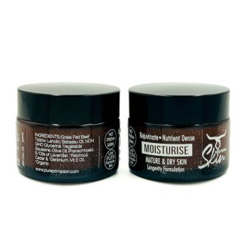 MATURE & DRY SKIN, MOISTURISE, FACE, REJUVENATING, NUTRIENT DENSE, LONGEVITY FORMULATION, TALLOW BASED FACE CREAM