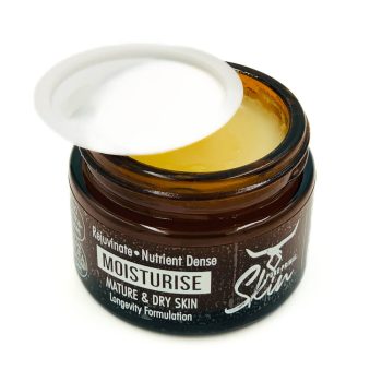 MATURE & DRY SKIN, MOISTURISE, FACE, REJUVENATING, NUTRIENT DENSE, LONGEVITY FORMULATION, TALLOW BASED FACE CREAM