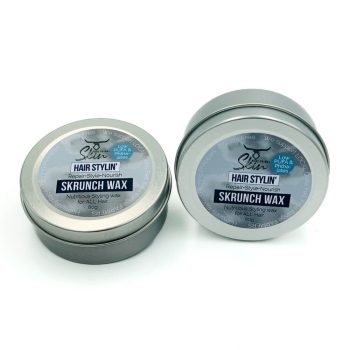 SKRUNCH WAX, HAIR STYLING, LOW PUFA, NATURAL, PHTHALATE FREE, TALLOW BASED, HAIR WAX, HAIRCARE, BEARD STYLING, MOUSTACHE STYLING