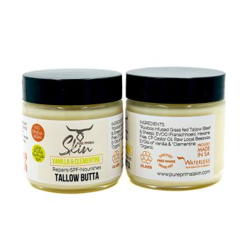 tallow butta, body butter, tallow, nourishing, body moisturiser, skin butter, low pufa, phthalate free, naturally scented