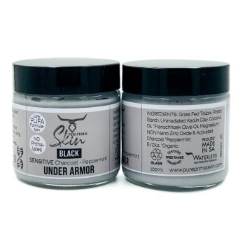 UNDER ARMOR, NATURAL DEODORANT, TALLOW BASED, WATERLESS SKINCARE, CHEMICAL FREE, LOW PUFA, PHTHALATE FREE, SENSITIVE SKIN, SENSITIVE UNDERARMS, NON CARCINOGENIC