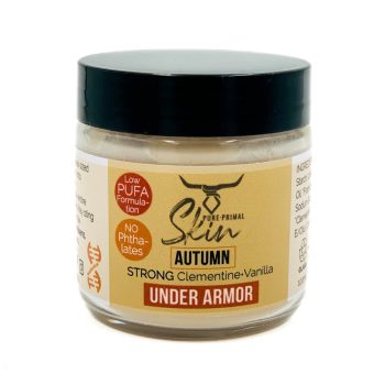 UNDER ARMOR, NATURAL DEODORANT, TALLOW BASED, WATERLESS SKINCARE, CHEMICAL FREE, LOW PUFA, PHTHALATE FREE, STRONG BODY ODOUR, NON CARCINOGENIC