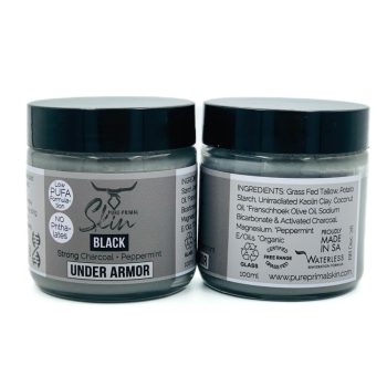 UNDER ARMOR, NATURAL DEODORANT, TALLOW BASED, WATERLESS SKINCARE, CHEMICAL FREE, LOW PUFA, PHTHALATE FREE, STRONG BODY ODOUR, NON CARCINOGENIC