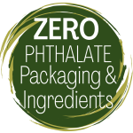 ZERO PHTHALATE SKINCARE, PHTHALATE FREE, HEALTHY SKINCARE, ZERO PHTHALATE PACKAGING