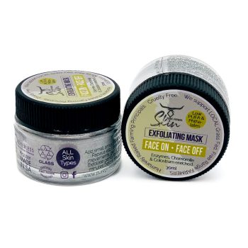 FACE ON FACE OFF, MASK, 2-IN-1, MULTIFUNCTIONAL PRODUCT, COLOSTRUM & CAMOMILE MASK, REJUVENATING, OIL CONTROL MASK, LIGHT EXFOLIATION, NATURAL