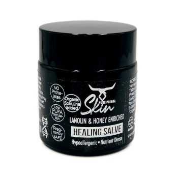 HEALING SALVE, HYPOALLERGENIC, LANOLIN, TALLOW BASED, LANOW, HONEY ENRICHED, LOW PUFA, NUTRIENT DENSE, PHTHALATE FREE SKINCARE, NATURAL SKINCARE, PREGNANCY SAFE