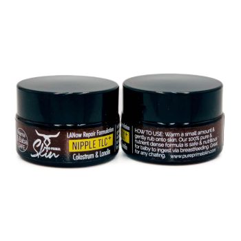 LANOW NIPPLE TLC, LANOLIN NIPPLE CREAM, DRY & CHAFED SKIN TREATMENT, LANOLIN & TALLOW BASED, BABY SAFE, SAFE TO INGEST, 100% PURE, NUTRIENT DENSE, LANOW REPAIR FORMULATION, PURE PRIMAL SKIN, LOW PUFA SKINCARE, PHTHALATE FREE SKINCARE, COLOSTRUM