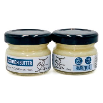 SKRUNCH BUTTER, TALLOW HAIR MASK, BEARD BUTTER, MULTIPURPOSE, TALLOW BASED, NATURAL, PHTHALATE FREE, LOW PUFA, HAIR FOOD, NOURISHING, REPAIR SERUM, REPAIR MASK, HAIR REPAIR