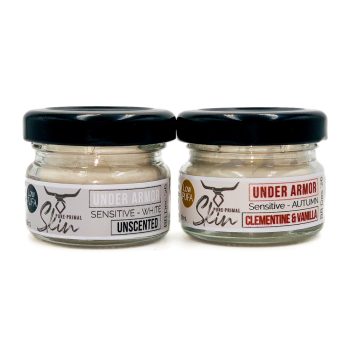UNDER ARMOR, SENSITIVE SKIN TYPES, NATURAL DEODORANT, TALLOW BASED, WATERLESS SKINCARE, CHEMICAL FREE, LOW PUFA, PHTHALATE FREE, SENSITIVE SKIN, SENSITIVE UNDERARMS, NON CARCINOGENIC, WITH MAGNESIUM