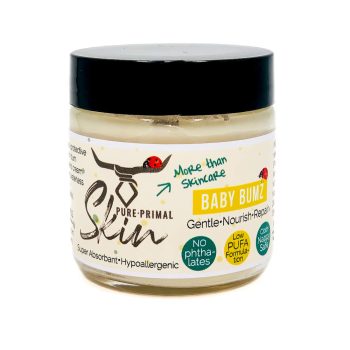 BABY BUMZ, BABY NAPPY CREAM, CLOTH NAPPY SAFE, BUM CREAM, NAPPY RASH CREAM, LOW PUFA, HEALING, TALLOW BASED