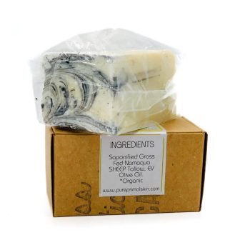 HUGUENOTE BASTILLE BATH BARS, TALLOW & OLIVE OIL SOAP, HYPOALLERGENIC, UNSCENTED BASTILLE SOAP