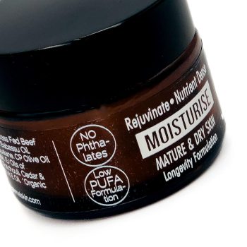 MATURE & DRY SKIN, MOISTURISE, FACE, REJUVENATING, NUTRIENT DENSE, LONGEVITY FORMULATION, TALLOW BASED FACE CREAM, LANOW, LANOW PREMIUM SKINCARE