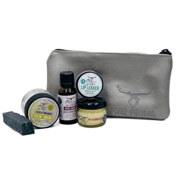 OILY & COMBINATION SKIN STARTER/TRAVEL POUCHES, OILY SKIN TYPES, ACNE, COMBINATION SKIN, TEENAGER PROBLEM SKIN, STARTER KIT, TRAVEL POUCHES, STARTER/TRAVEL POUCHES, SAMPLE PACKS, PURE PRIMAL SKIN, TALLOW BASED SKINCARE, LOW PUFA SKINCARE, PHTHALATE FREE SKINCARE