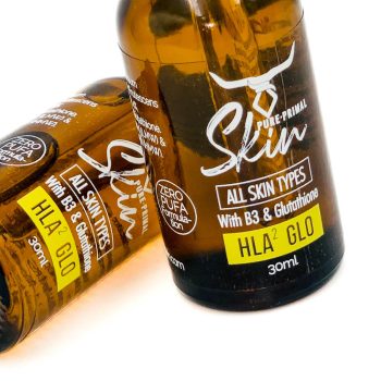 HLA² Glo Ⓥ Facial Serum, Hyaluronic Acid, Facial Serum, ZERO PUFA, B3, HLA, Glutathione,