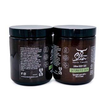 LANow Body Silk , Saturated Skin, Tallow, Lanolin, No Nut Oils, Low PUFA Skincare, No Olive Oil, Body Care, Body Butta