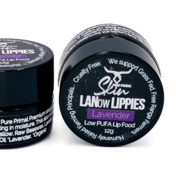 LANOW LIPPIES, LANOW, LANOLIN + TALLOW, NATURAL SKINCARE, LOW PUFA, PHTHALATE FREE, PURE PRIMAL SKIN, LIP FOOD, HEALING