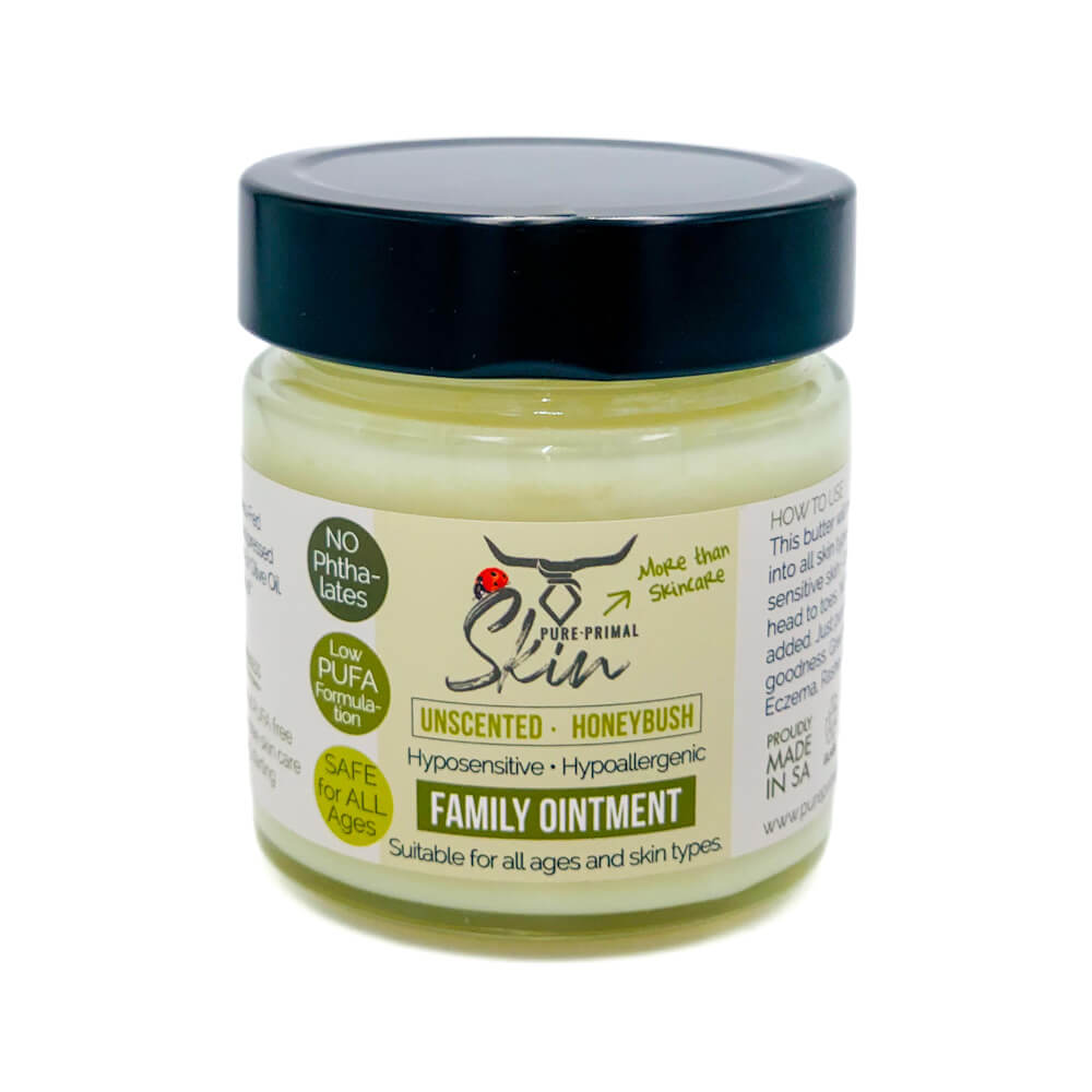 Family Ointment 200ml-2 FAMILY OINTMENT, TALLOW OINTMENT, SAFE FOR ALL AGES, LOW PUFA, LOW PUFA SKINCARE, SENSITIVE SKIN, ECZEMA SKIN, WHOLE FAMILY FRIENDLY, UNSCENTED