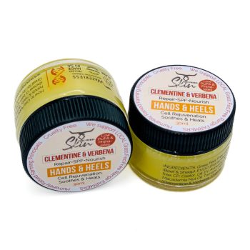 HANDS & HEELS, TALLOW BALM, CLEMENTINE & VERBENA, HAND BALM, HEEL BALM