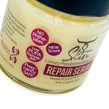 Repair Serum Circles-2 REPAIR SERUM, TALLOW BASED, LOW PUFA, PREGNANCY SAFE, REPARATIVE BODY LOTION, PHTHALATE FREE