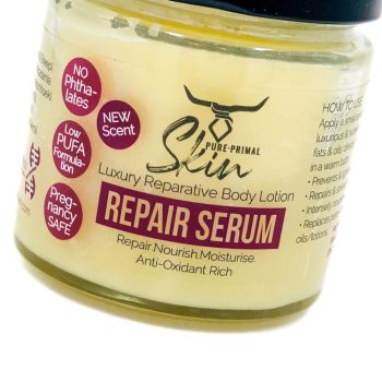 REPAIR SERUM, TALLOW BASED, LOW PUFA, PREGNANCY SAFE, REPARATIVE BODY LOTION, PHTHALATE FREE