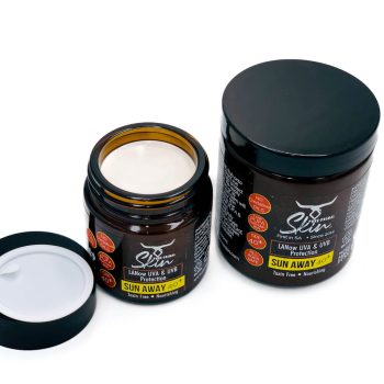 SUN AWAY LANOW, SPF40+, SUN AWAY, NATURAL SUNSCREEN, NON-TOXIC SUNSCREEN, TALLOW BASED, LOW PUFA SKINCARE, PHTHALATE FREE, SUN PROTECTION, NO PHOTOSENSITIVITY