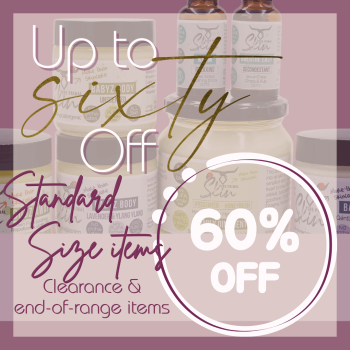 VARIETY PRODUCTS, CLEARANCE SALE, STANDARD SIZED PRODUCTS,