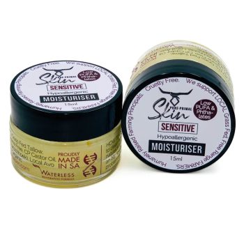 moisturiser, sensitive skin, face moisturiser, hydrating cream, hypoallergenic, tallow based, low pufa, phthalate free, tallow skincare, waterless skincare, HYPOALLERGENIC