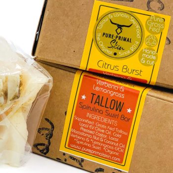 CITRUS BURST, TALLOW SOAP BAR, HAIR WASH, TALLOW, NATURAL, ECO SOAP, SHAMPOO SOAP BAR, BATH BAR, GREYWATER SAFE, BIODEGRADABLE, ECO FRIENDLY, NATURALLY SCENTED