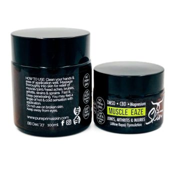 LANOW MUSCLE EAZE, JOINTS, ARTRITIS, INJURIES, DMSO, CBD, MAGNESIUM OIL, MUSCLE RUB, PAIN RELIEF, ANTI-INFLAMMATORY