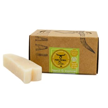 NEROLI & JASMINE, RHASSOUL FRENCH CLAY, FRESH & GENTLE FACE & BODY TALLOW SOAP BAR, DETOXIFYING, TALLOW SOAP BAR, TALLOW, NATURAL, ECO SOAP, BATH BAR, GREYWATER SAFE, BIODEGRADABLE, ECO FRIENDLY, NATURALLY SCENTED