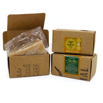 NEEM & TURMERIC TALLOW SOAP, HEALING SOAP BAR, HAIR SOAP, BODY SOAP, FACIAL SOAP, NATURAL, TALLOW BASED, LOW PUFA SKINCARE, PHTHALATE FREE, NEEM SOAP, ANTIBACTERIAL, ANTIMICROBIAL, ANTINFLAMMATORY, ECO FRIENDLY, GREYWATER SAFE