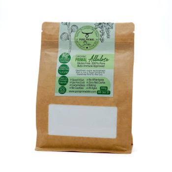 Primal Allulose Natural Suger Alternative-2 PRIMAL ALLULOSE, ORGANIC, NATURAL SUGAR ALTERNATIVE, DIABETIC FRIENDLY, KETO FRIENDLY, NON-GMO, ZERO GLYCEMIC INDEX, GUT FRIENDLY