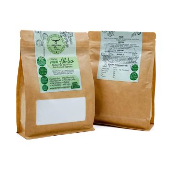 PRIMAL ALLULOSE, ORGANIC, NATURAL SUGAR ALTERNATIVE, DIABETIC FRIENDLY, KETO FRIENDLY, NON-GMO, ZERO GLYCEMIC INDEX, GUT FRIENDLY